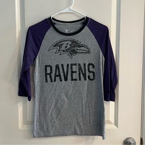 Womens Baltimore Ravens top